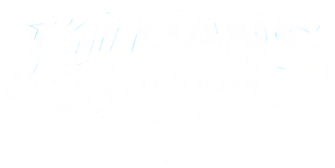 Killian's Kustoms and Detailing logo with address